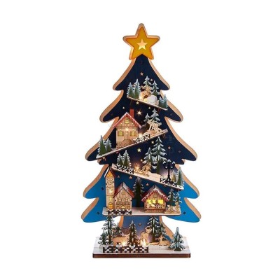 Деревянная ёлка 60 см - купить в Гагарках